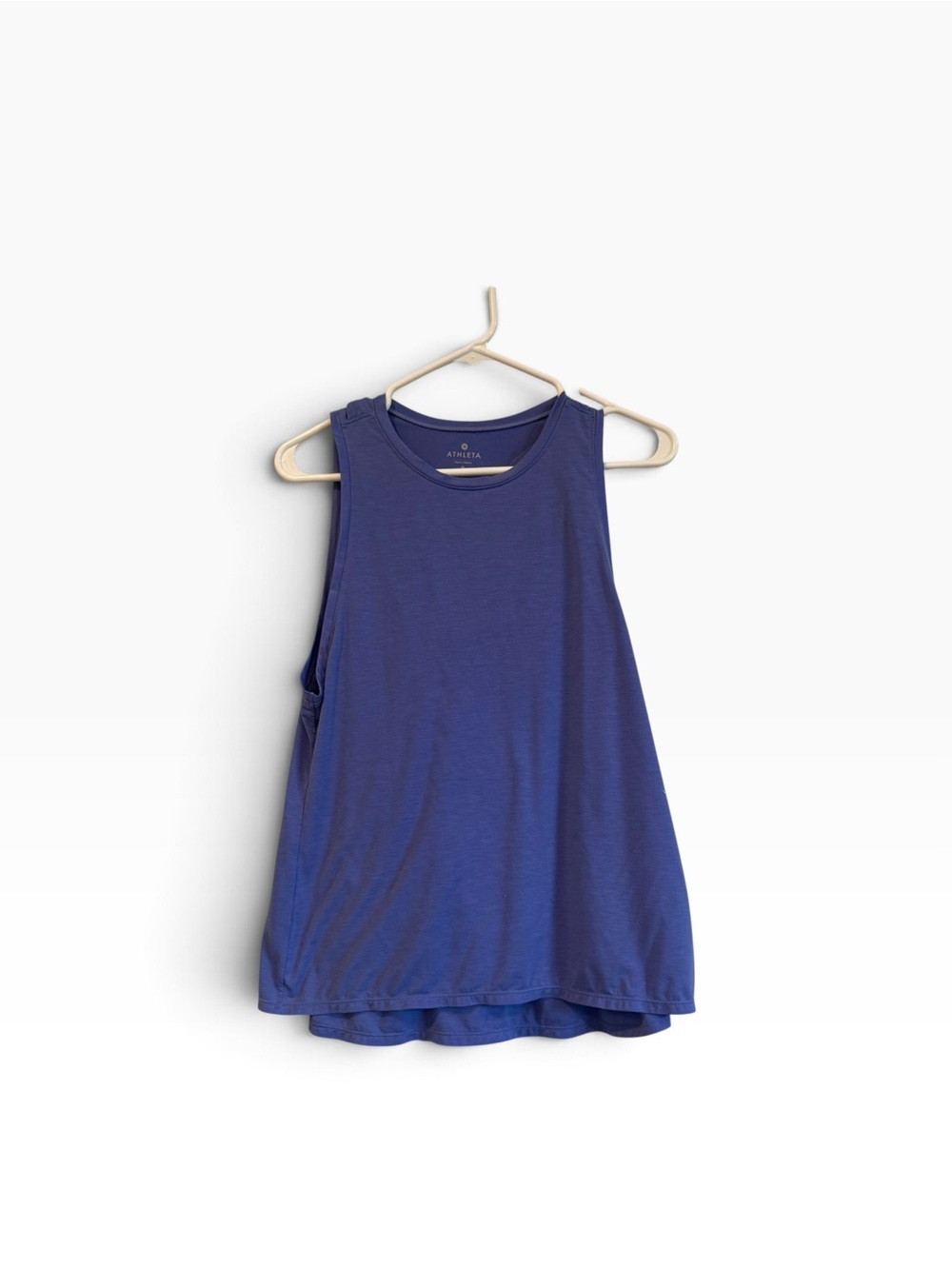 Athleta Indigo double layer tank top